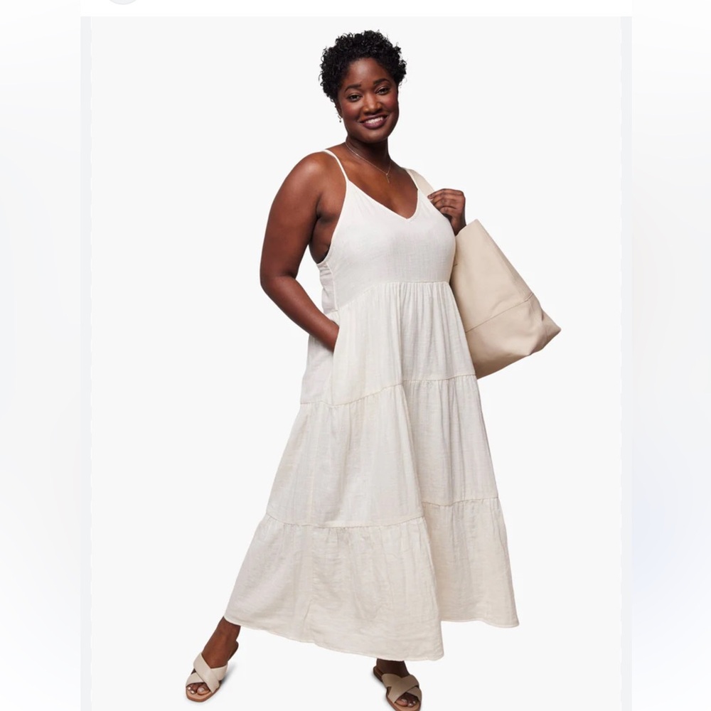 Able cream colored summer dress